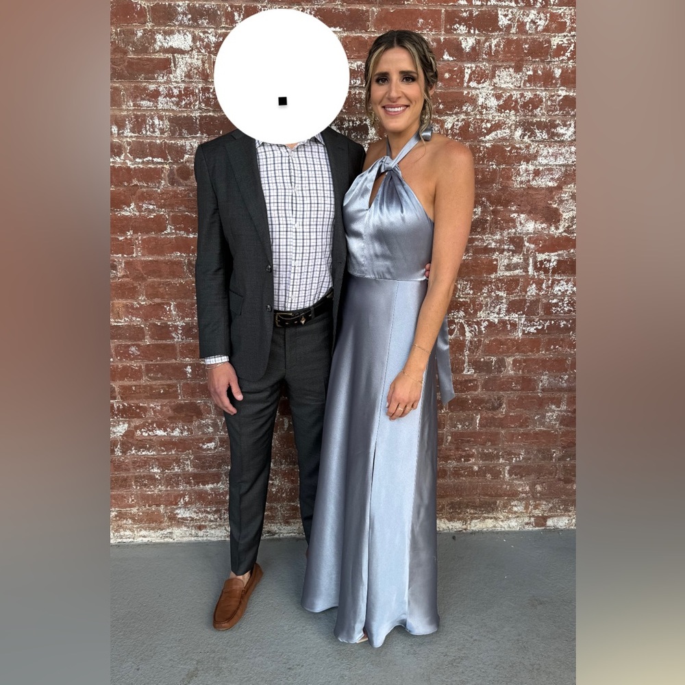Birdy Grey Dusty Blue Monica Dress